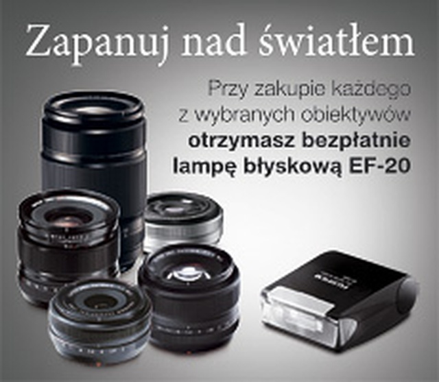 "Zapanuj nad światłem" - nowa promocja od firmy Fujifilm