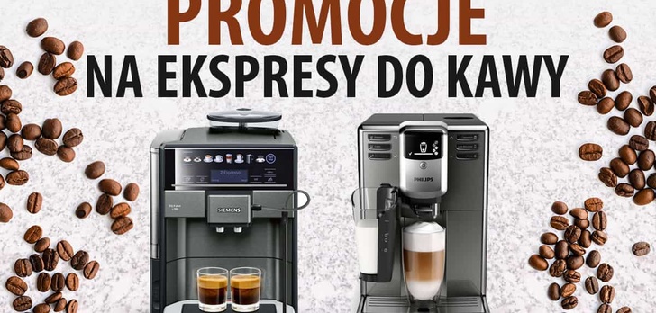 Kwietniowe promocje na ekspresy do kawy