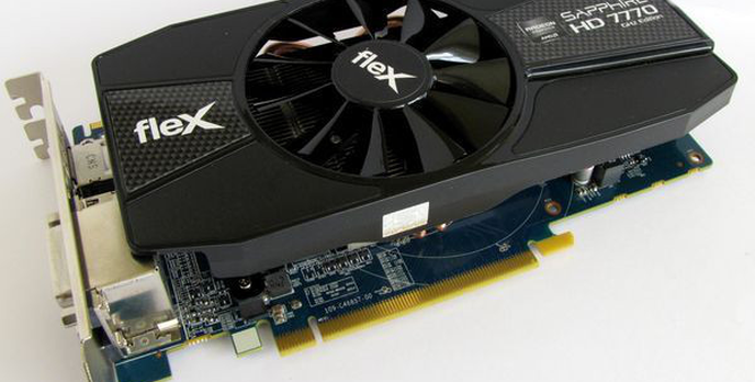 Sapphire Radeon HD7770 Flex [TEST]