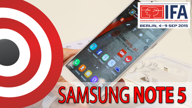 Samsung Galaxy Note 5 - Prezentacja Smartfona na IFA 2015