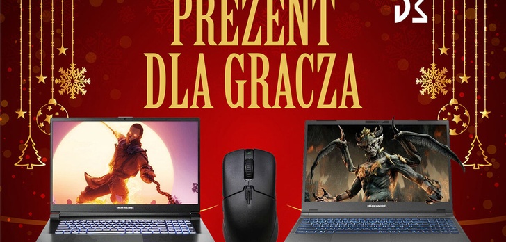 Święta z Dream Machines? Laptopy i myszka taniej!