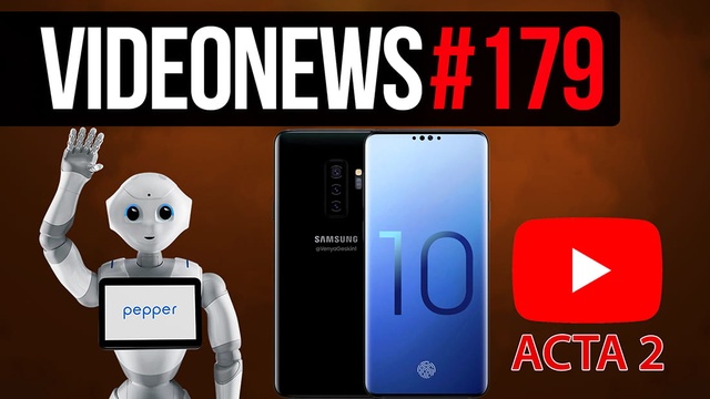 Robot konduktor, stacja paliw dla leniwych, telefon kryptowalutowy - VideoNews #179