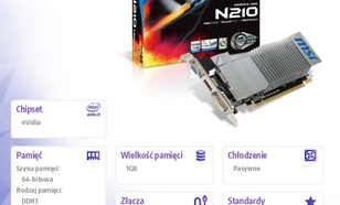 MSI GeForce CUDA GF210 1GB DDR3 PCI-E 64BIT DVI/HDMI/D-SUB BOX