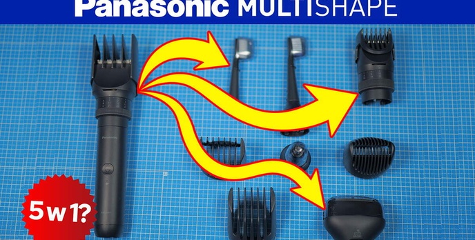 Panasonic MULTISHAPE - jeden sprzęt, by higieną rządzić!