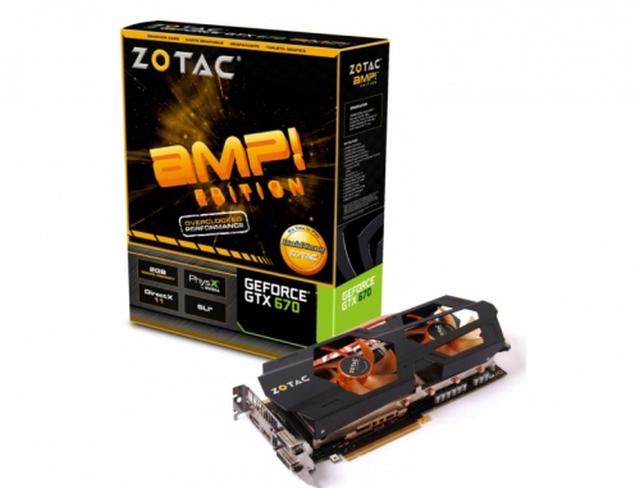 ZOTAC przedstawia karty graficzne ZOTAC GeForce GTX 670 i ZOTAC GeForce GTX 670 AMP! Edition