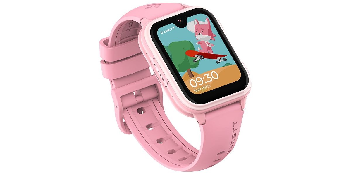 Smartwatch Garett Kids Vibe 4G Różowy prezent na Komunię