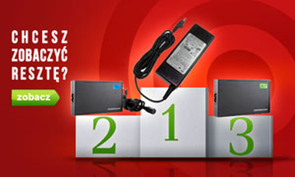 TOP 10 Zasilaczy Do Notebooków - Ranking Styczeń 2015