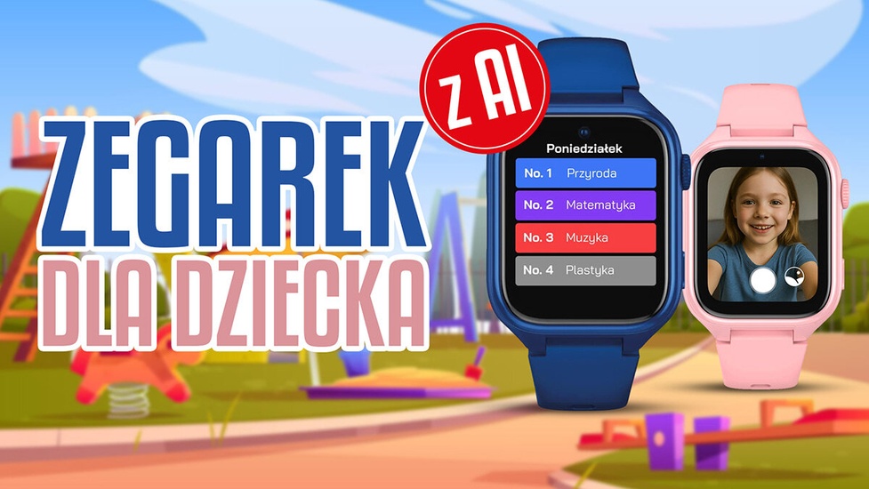 Smartwatch dla dziecka z AI czy bez? Stelio Junior Pro AI w redakcji