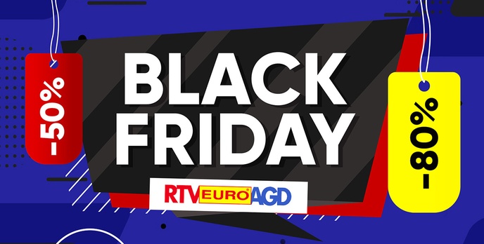 Oszczędzaj podczas Black Friday 2020 w RTV Euro AGD!