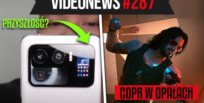 Ekran w wyspie aparatów, CD Projekt RED okradziony - VideoNews #287