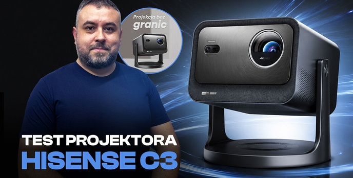 Hisense C3, czyli potęga potrójnego lasera w uniwersalnym wydaniu