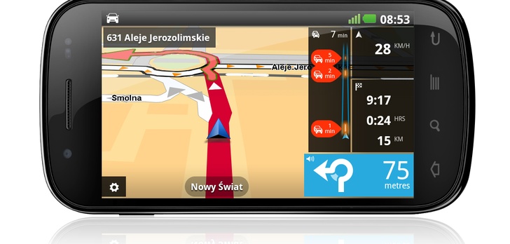 TomTom prezentuje aplikację nawigacyjną dla systemu Android 