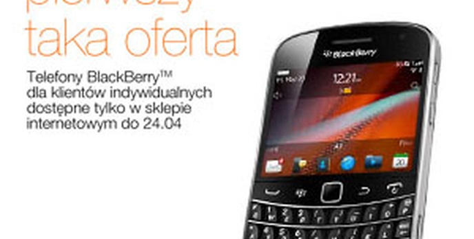 Smartfony Black Berry w szalonych cenach, dla każdego w Orange 