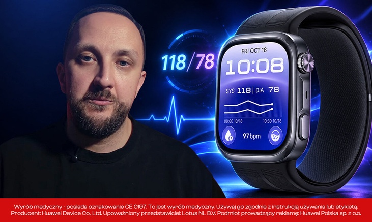 Sprawdziliśmy HUAWEI Watch D3 - smartwatch z prawdziwym pomiarem ciśnienia