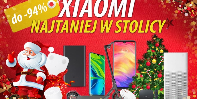 Xiaomi lepsze? I tańsze - Promocje w święta na Mokotowie