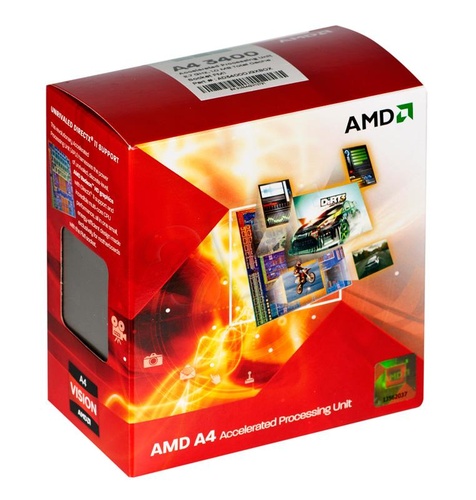 AMD APU X2 A4-3400 2.7GHz BOX (FM1) (65W)