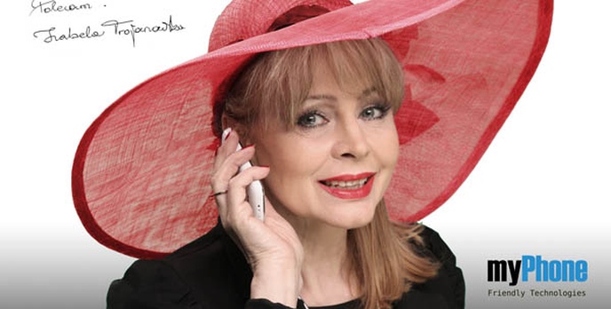 Izabela Trojanowska nową twarzą firmy myPhone