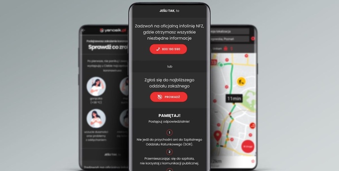 Aktualizacja Yanosik nastawiona na walkę z koronawirusem