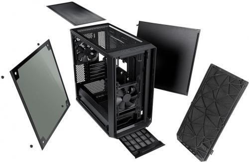 Fractal Design Meshify C Mini – Dark TG (FD-CA-MESH-C-MINI-BK)