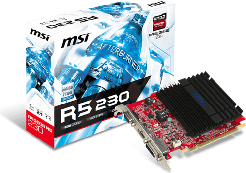 MSI R5 230 1GB GDDR3 64bit VGA, DVI, HDMI (R5 230 1GD3H )