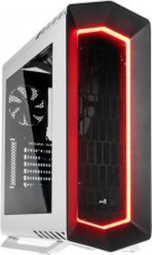 Aerocool P7-C1 Midi-Tower, Biały, Okno (EN58300)
