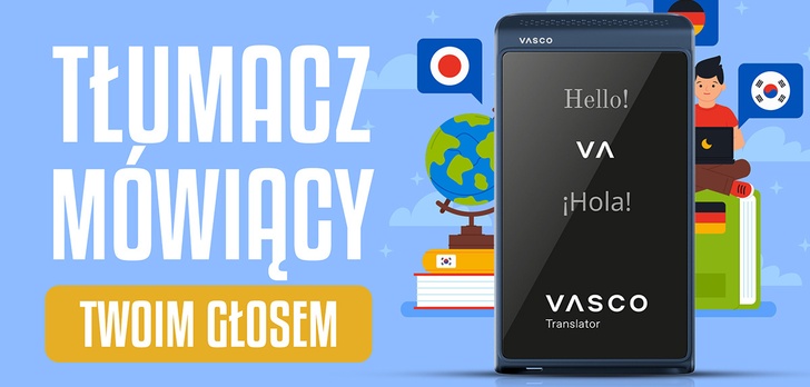 Inteligentny tłumacz, który przemówi Twoim głosem - Vasco Translator Q1