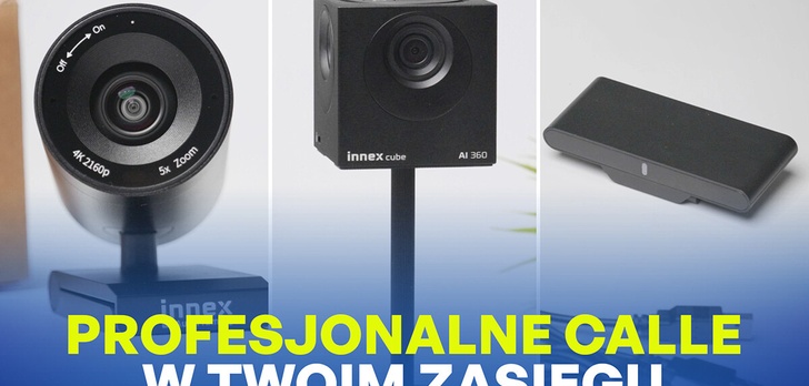 Innex: wygodne wideokonferencje w biurze i w domu