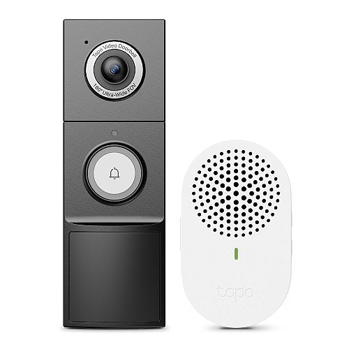 dzwonek wideo do drzwi TP-Link Tapo D235 Czarny