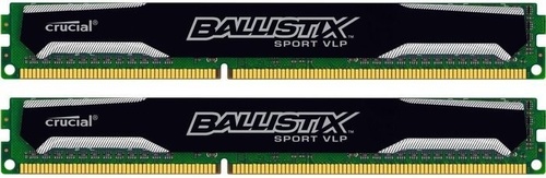 Crucial Ballistix Sport DDR3 16GB/1600(2*8GB) CL9 Low Voltage very Low Profile