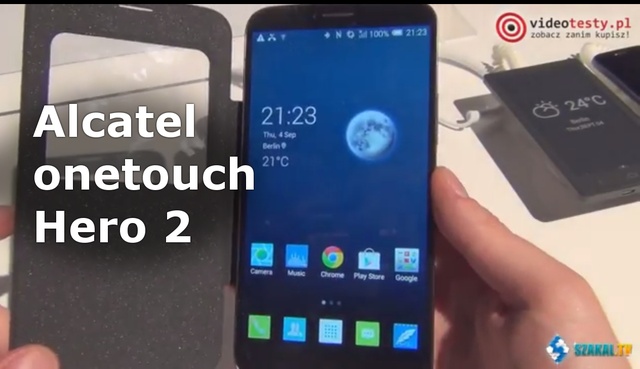Alcatel Onetouch Hero 2 Hands-On - Kolejny Smartfon Z Targów IFA 2014