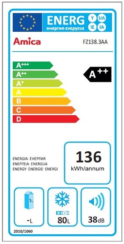 Amica FZ138.3AA Zamrażarka