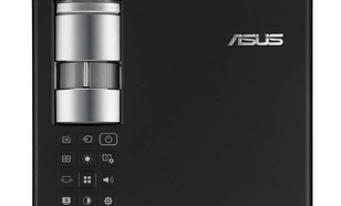 Asus B1M Ultrajasny bezprzewodowy projektor LED/DLP/WXGA/700AL/3500:1/2W speaker*2/D-sub, HDMI1.3(HDCP)/Composite Video/2.4kg/Black