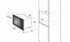 Gorenje Kuchnia mikrofalowa BM6240SY2B