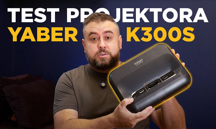 Laserowy Smart Projektor - Test Yaber K300S