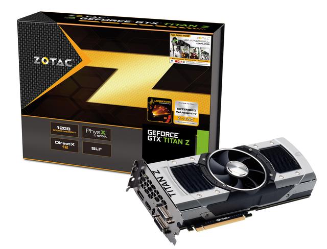 ZOTAC GeForce GTX TITAN Z - potężna karta graficzna