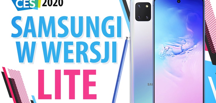 Premiera tańszych flagowców Samsunga - S10 Lite i Note 10 Lite