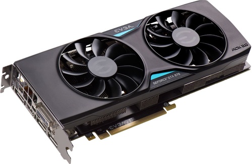 EVGA GeForce GTX 970 SSC ACX 2.0+ 4GB GDDR5 (256 bit) HDMI, DVI, 3x DP (04G-P4-3975-KR)