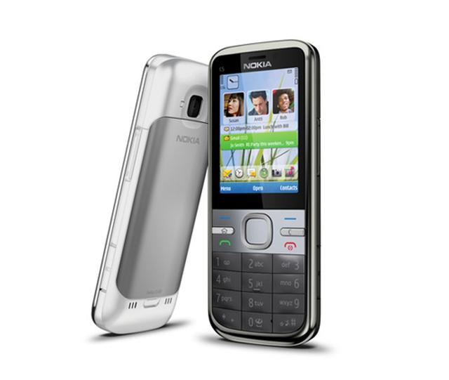 Nokia C5 - pierwszy model z Cseries