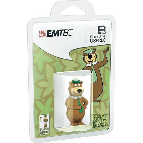 EMTEC Pendrive 8GB Yogi Bear HB104
