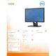 Dell E2016 19,5'' LED 16:10/1440x900/VGA/3Y PPG
