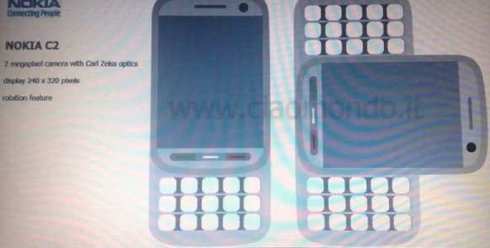 Nokia C2 – pierwsze zdjęcia 