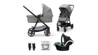 Kinderkraft Newly 3w1 Mink Pro Szary