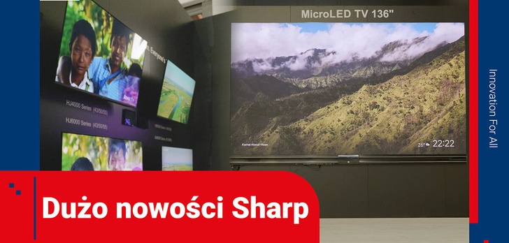Sharp na IFA 2025: Świetne ceny na Mini LED-y