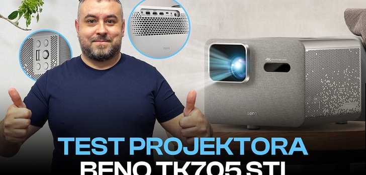 BenQ TK705STi - projektor dla kibica i całej rodziny