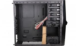 Modecom Obudowa Komputerowa BULLDOZER BLUE LED FAN Bez Zasilacza