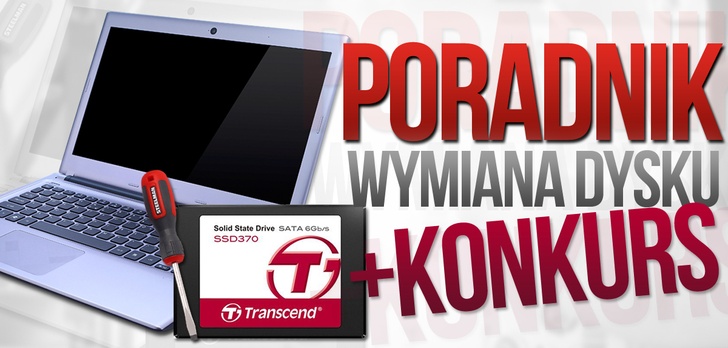 Wymiana Dysku SSD w Laptopie + KONKURS
