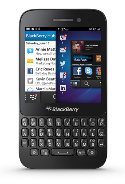 BlackBerry przedstawia BlackBerry Q5