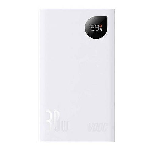 powerbank do 200 zł z wyświetlaczem Baseus PPAD080102 Adaman2 20000mAh 30W Biały