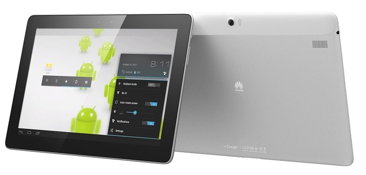 10-calowy tablet  z procesorem czterordzeniowym MediaPad 10 FHD od HUAWEI