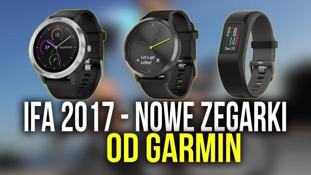 IFA 2017 - Garmin Prezentuje Nowe Smartwatche